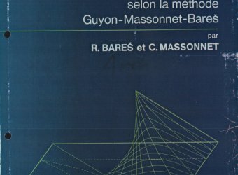 Le calcul des grillages de poutres et dalles orthotropes selon la méthode Guyon-Massonnet-Bareš (spoluautor Ch. Massonnet)